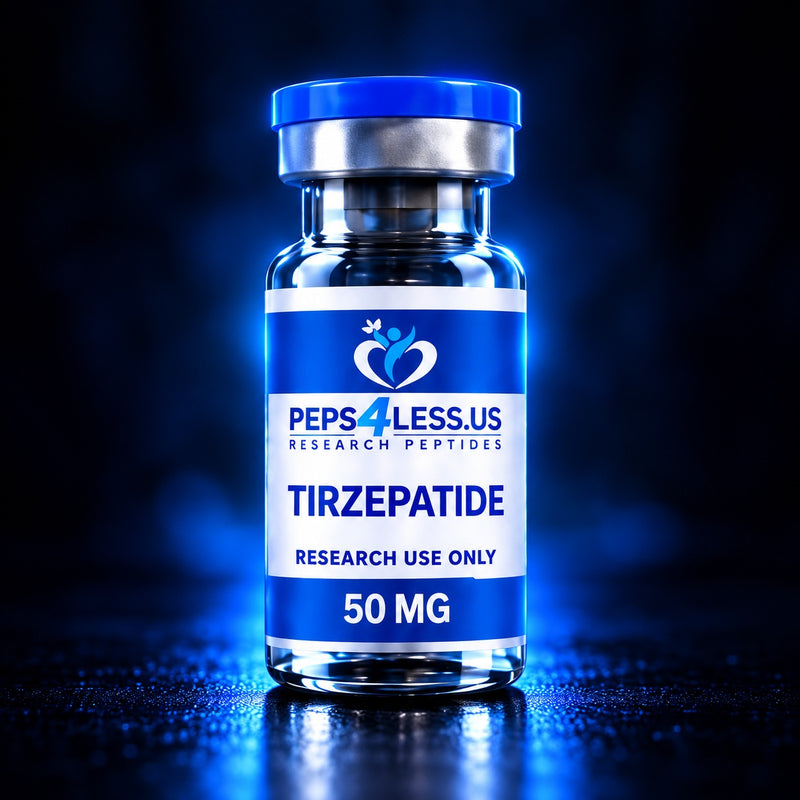 PEPS4LESS Tirzepatide 50 mg research vial